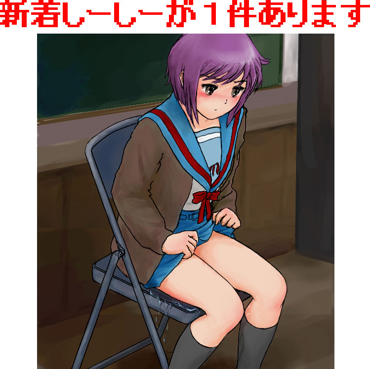 頻尿おしっこおもらし女の子のホカホカむわぁって尿道から黄色い液体垂れてる仕草が可愛いくて性的興奮を促すまとめww・・・おしっこおもらし二次エロ画像