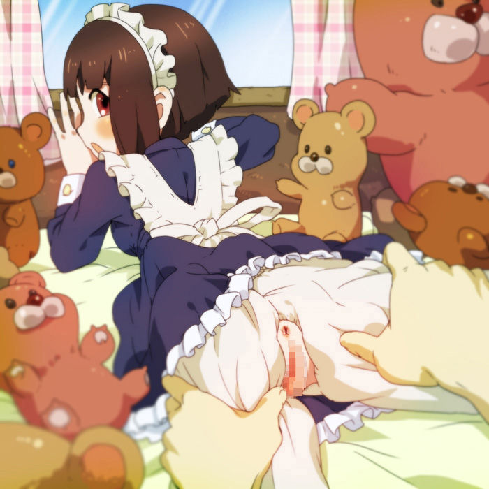 メイドちゃんのヒラヒラした衣装見てたらビラビラ思い出したので興奮してセクロスしちゃいましたbyご主人様・・・メイドセクロス二次エロ画像