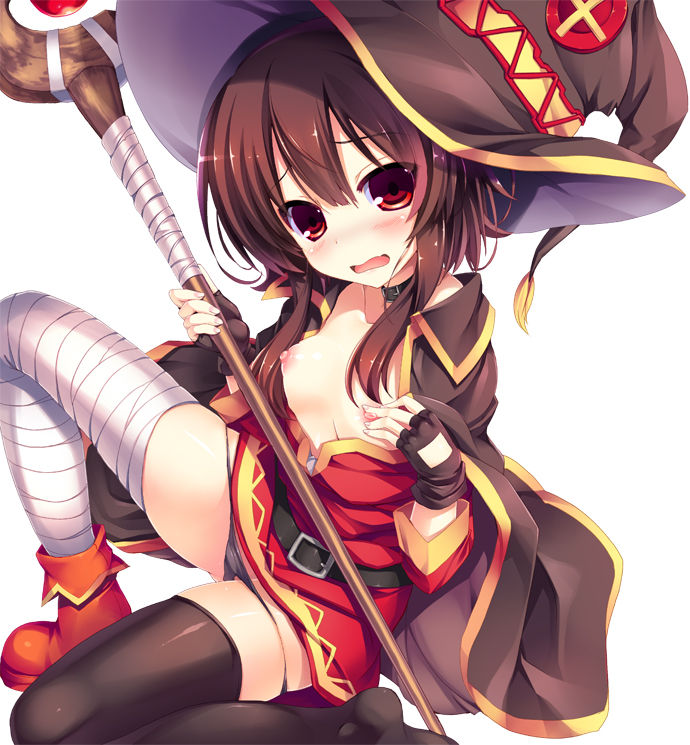 このすば中二病めぐみんのエッチなまとめww私のおしっこちゃんと見ててくださいね！　この素晴らしい世界に祝福を！二次エロ画像
